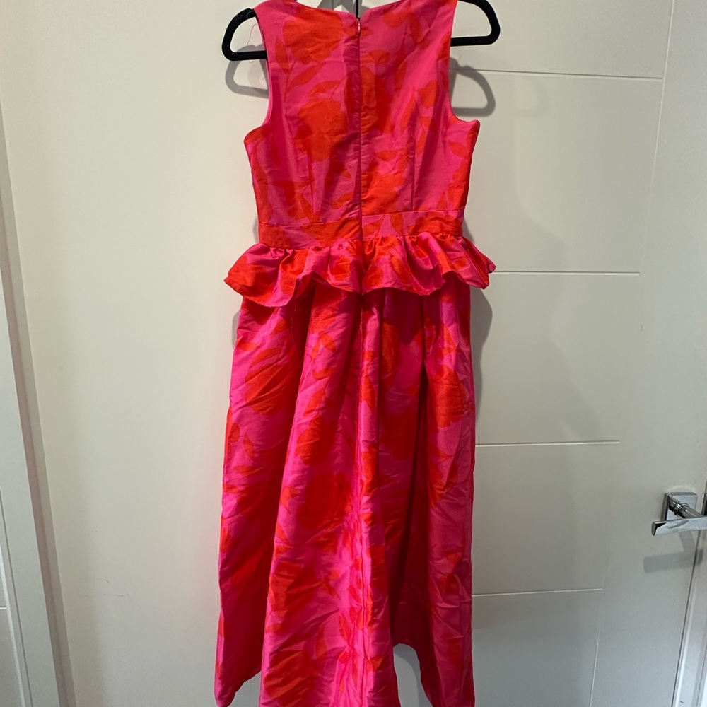Kate Spade rose peplum Dress - Picture 3 of 3